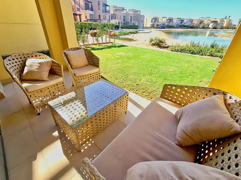Apartment interior kitchen facilities self-catering vacation rental