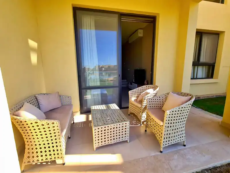 Living area modern furniture comfortable vacation stay