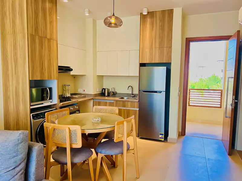 Swimming pool shared facilities gated community